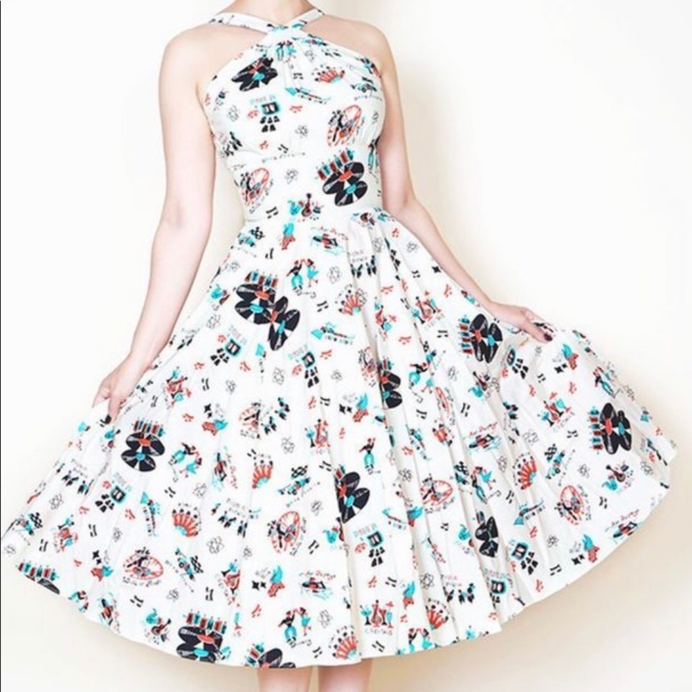 Bernie Dexter Atomic Festival Pinup Dress